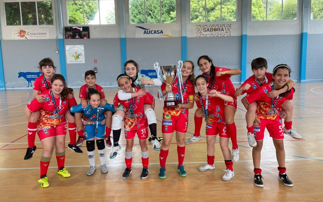 Las infantiles cierran el curso con la Copa Galicia