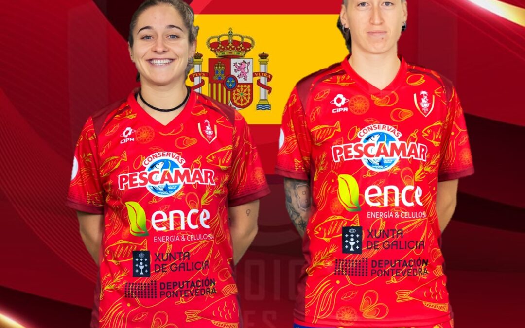 Ale de Paz e Laura Uña repiten coa Selección