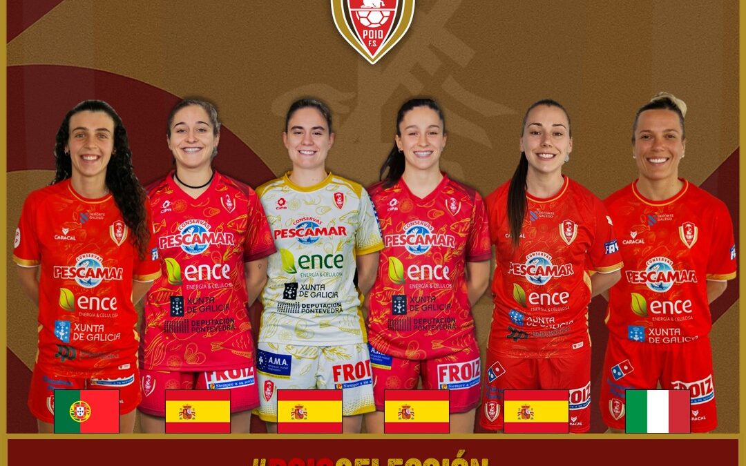 Nuevo récord de internacionales con seis convocadas