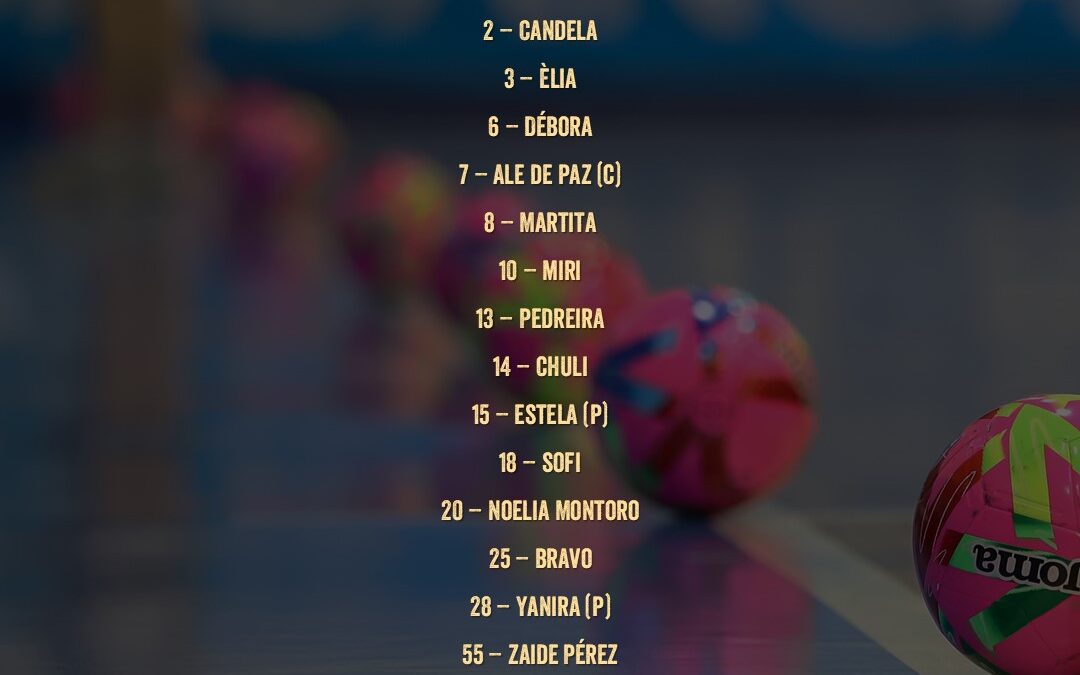 Dorsales temporada 2025 / 2026